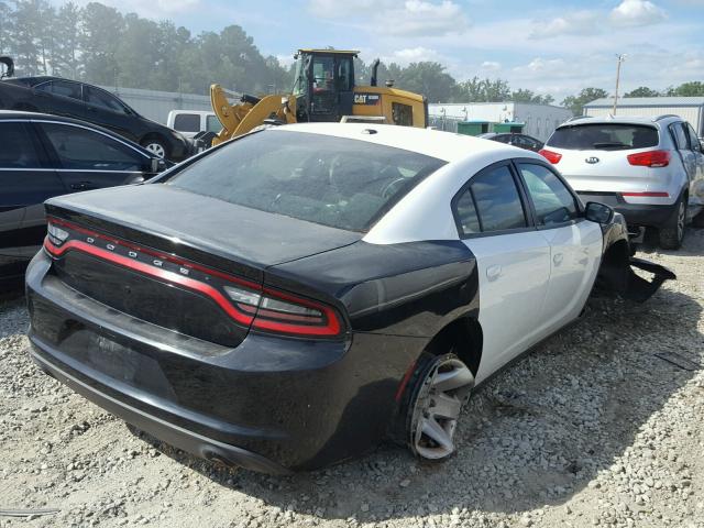 2C3CDXAG4FH778865 - 2015 DODGE CHARGER PO TWO TONE photo 4