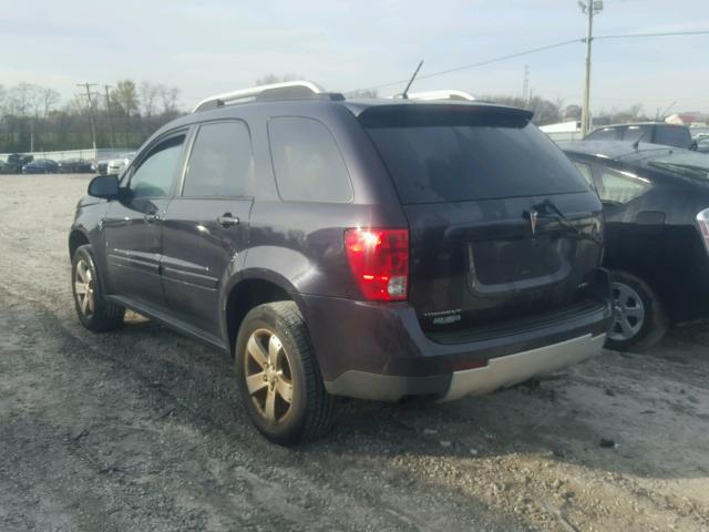 2CKDL73F776043178 - 2007 PONTIAC TORRENT BURGUNDY photo 3