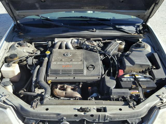 4T1BF28B0YU072793 - 2000 TOYOTA AVALON XL GRAY photo 7