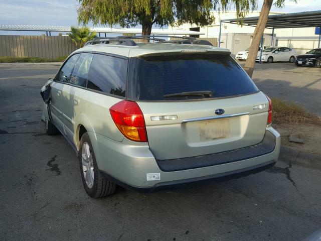 4S4BP68C064320695 - 2006 SUBARU LEGACY OUT GOLD photo 3