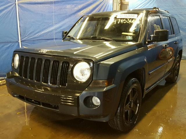 1J8FF48W97D285267 - 2007 JEEP PATRIOT LI BLUE photo 2