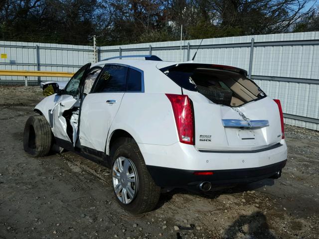 3GYFNCE37DS625150 - 2013 CADILLAC SRX LUXURY WHITE photo 3