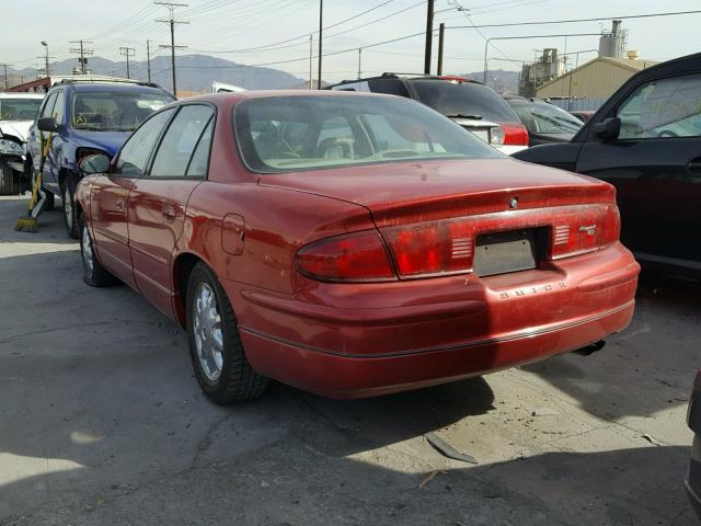 2G4WB52K5W1582637 - 1998 BUICK REGAL LS RED photo 3