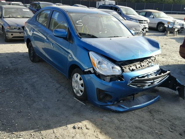 ML32F3FJ0HH002856 - 2017 MITSUBISHI MIRAGE G4 BLUE photo 1