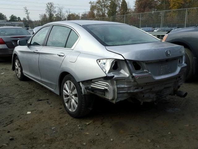 1HGCR2F7XEA085256 - 2014 HONDA ACCORD EX SILVER photo 3