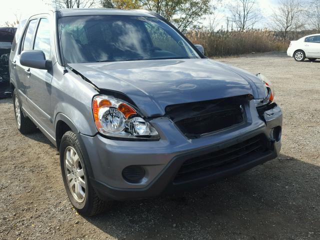 SHSRD789X5U317356 - 2005 HONDA CR-V SE GRAY photo 10