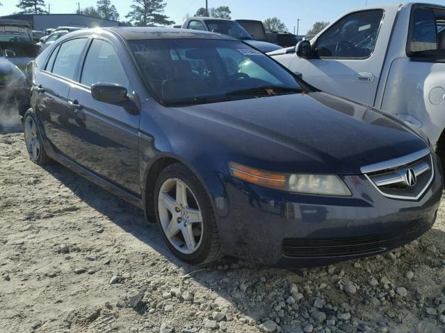 19UUA66265A036644 - 2005 ACURA TL BLUE photo 1