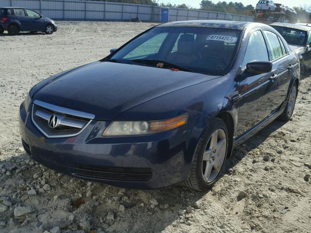 19UUA66265A036644 - 2005 ACURA TL BLUE photo 2