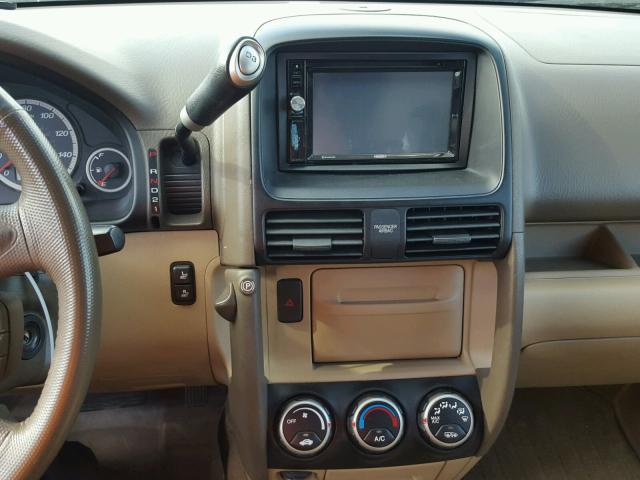 JHLRD78956C018110 - 2006 HONDA CR-V SE GOLD photo 9