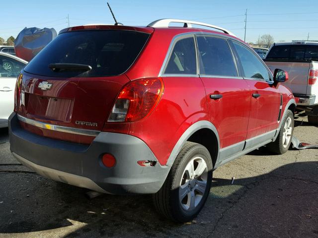 3GNAL2EK9ES519945 - 2014 CHEVROLET CAPTIVA LS 勃艮第红 照片 4