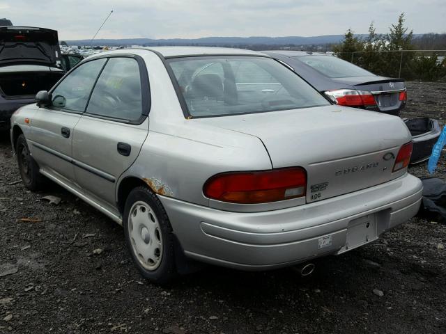 JF1GC43501H502164 - 2001 SUBARU IMPREZA L SILVER photo 3