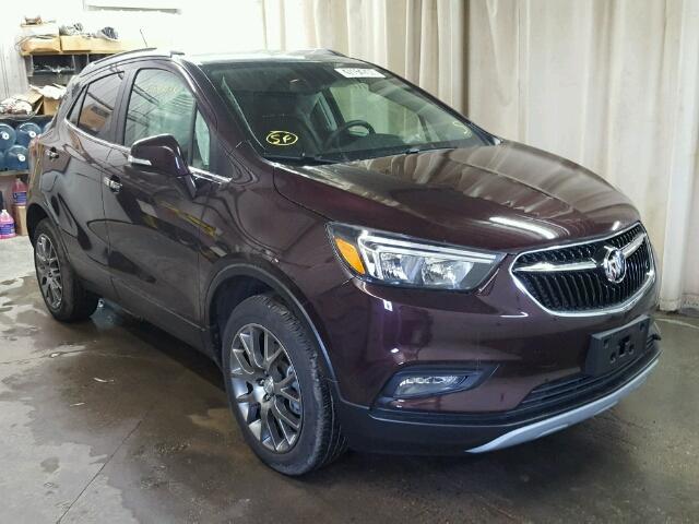 KL4CJ2SB6HB065921 - 2017 BUICK ENCORE SPO BURGUNDY photo 1