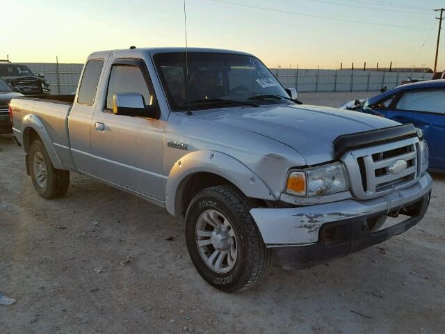 1FTYR14UX7PA91095 - 2007 FORD RANGER SUP SILVER photo 1