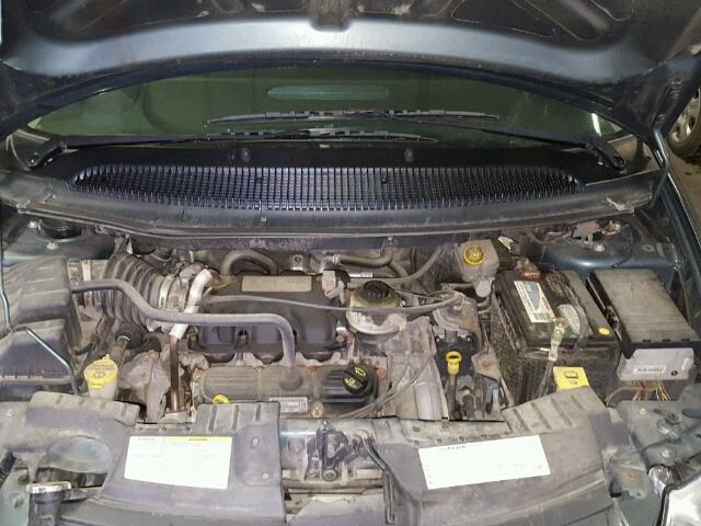 2D4GP44L07R360636 - 2007 DODGE GRAND CARA BLUE photo 7