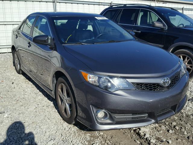 4T1BF1FK6EU400582 - 2014 TOYOTA CAMRY L GRAY photo 1