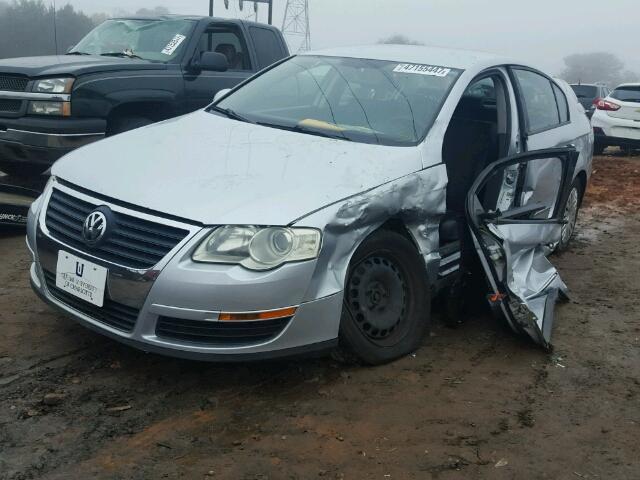 WVWJK73C77P071193 - 2007 VOLKSWAGEN PASSAT SILVER photo 2