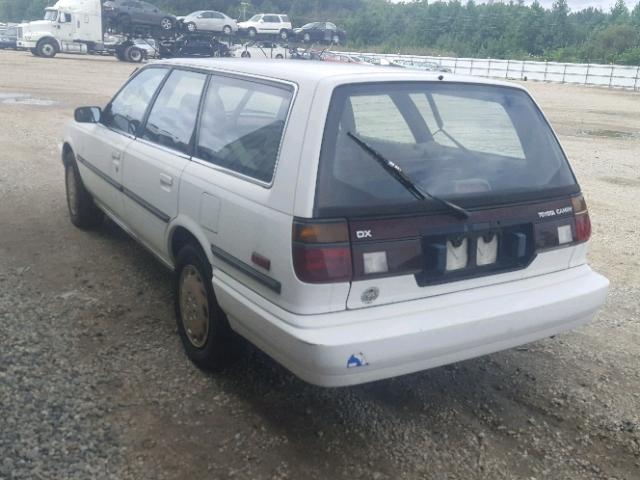 JT2SV21W8M0384567 - 1991 TOYOTA CAMRY DLX WHITE photo 3