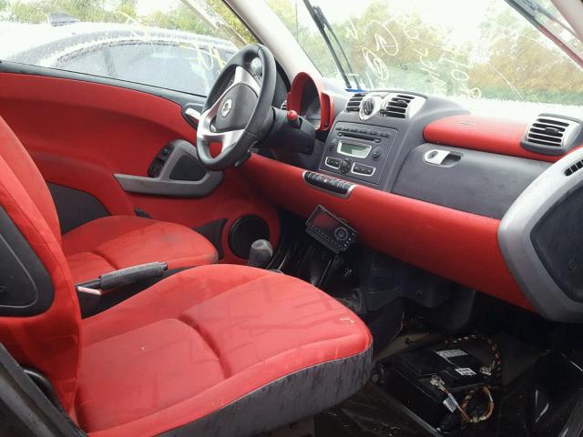 WMEEK31X99K238106 - 2009 SMART FORTWO PAS 红色 照片 5