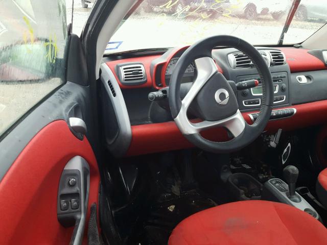 WMEEK31X99K238106 - 2009 SMART FORTWO PAS 红色 照片 9
