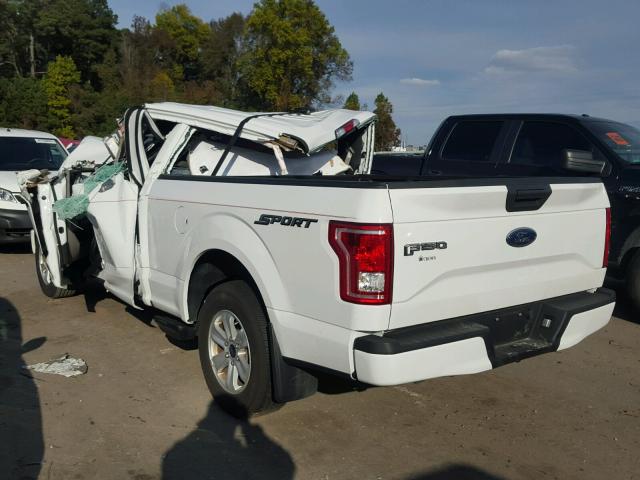 1FTEX1CP6GFC11355 - 2016 FORD F150 SUPER WHITE photo 3