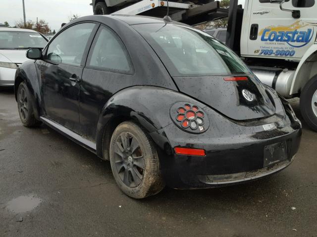 3VWRG31C68M508850 - 2008 VOLKSWAGEN NEW BEETLE შავი ფოტო 3