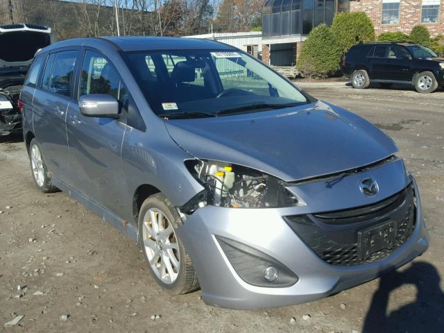 JM1CW2DL8D0162136 - 2013 MAZDA 5 GRAY photo 1