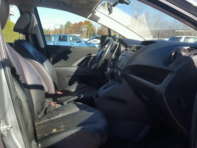 JM1CW2DL8D0162136 - 2013 MAZDA 5 GRAY photo 5