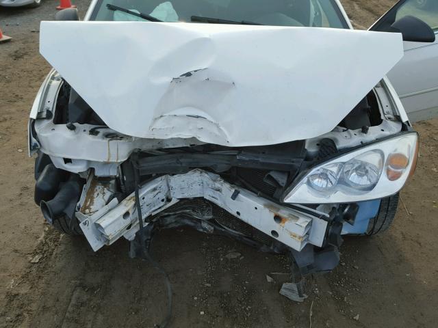 1G2ZF58B574104953 - 2007 PONTIAC G6 VALUE L WHITE photo 7