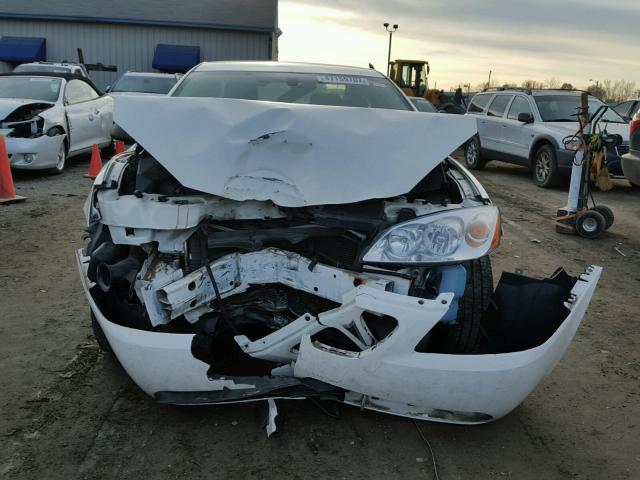 1G2ZF58B574104953 - 2007 PONTIAC G6 VALUE L WHITE photo 9