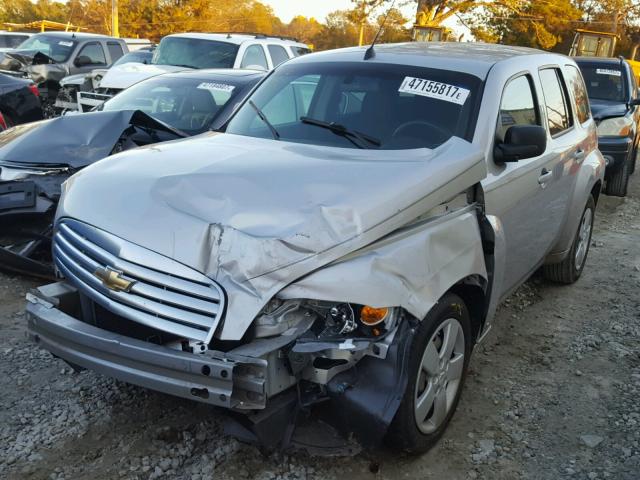 3GNBAADB0AS509823 - 2010 CHEVROLET HHR LS SILVER photo 2