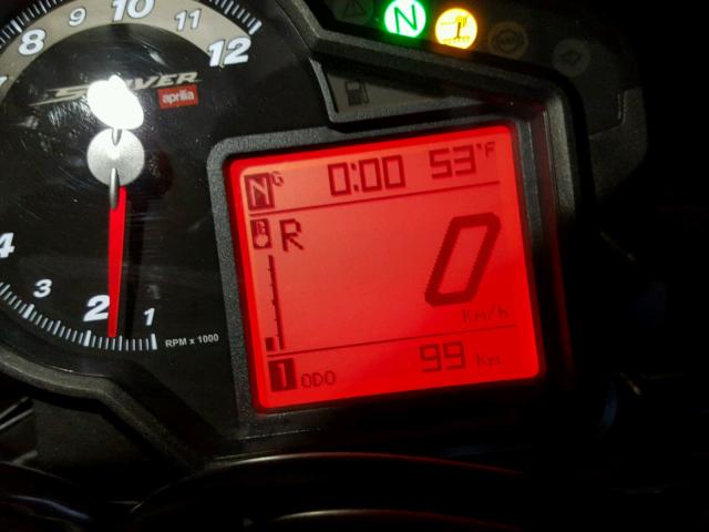 ZD4RAC019DS000673 - 2013 APRILIA SHIVER 750 GRAY photo 8