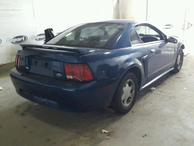 1FAFP4049XF228897 - 1999 FORD MUSTANG BLUE photo 4