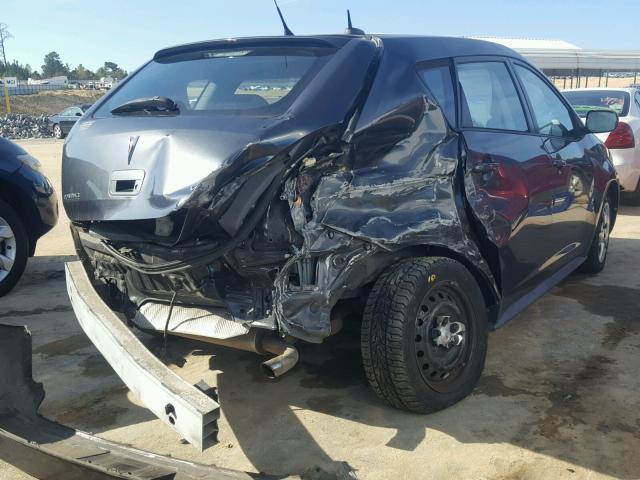 5Y2SP67029Z453414 - 2009 PONTIAC VIBE CHARCOAL photo 4