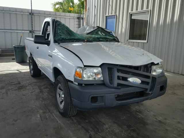 1FTYR10D77PA82795 - 2007 FORD RANGER WHITE photo 1