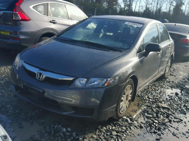 19XFA1F38BE012177 - 2011 HONDA CIVIC VP SILVER photo 2