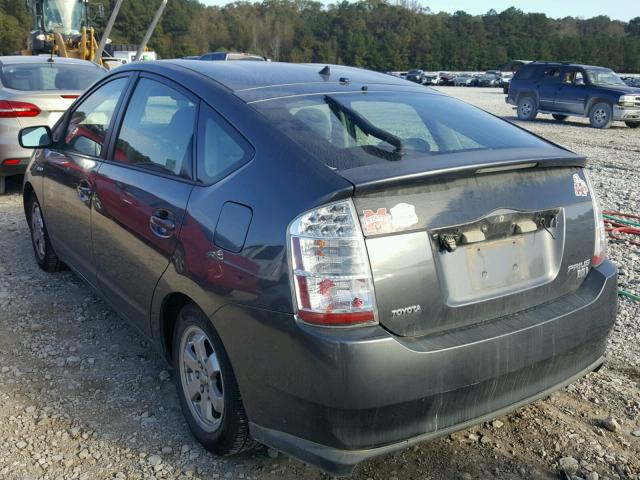 JTDKB20U393473212 - 2009 TOYOTA PRIUS GRAY photo 3