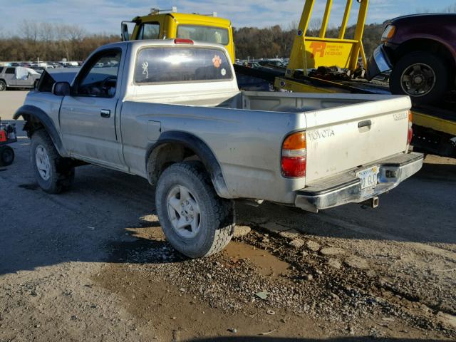 5TENM92N11Z751195 - 2001 TOYOTA TACOMA PRE SILVER photo 3