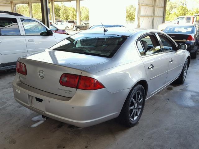 1G4HD57256U149237 - 2006 BUICK LUCERNE CX SILVER photo 4