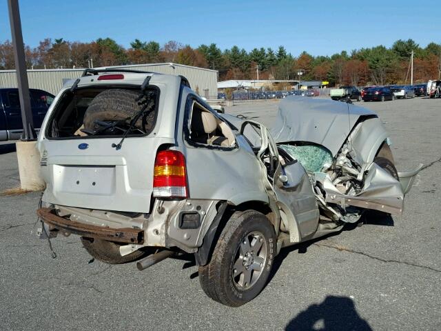 1FMYU94165KB10105 - 2005 FORD ESCAPE LIM BEIGE photo 4
