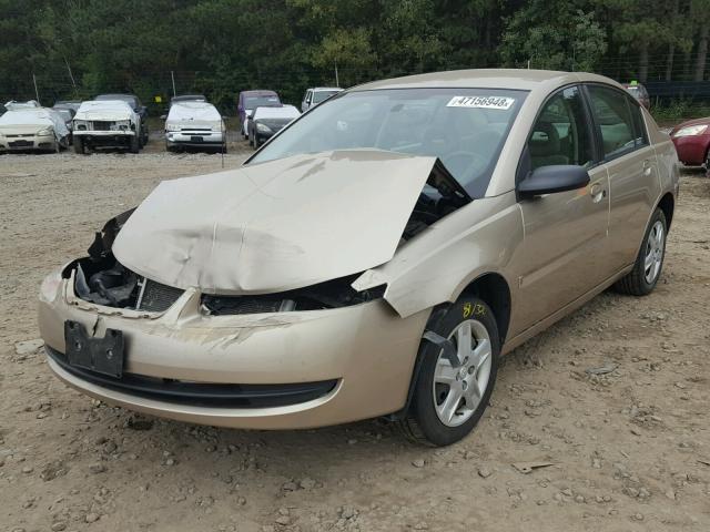1G8AJ55F76Z164226 - 2006 SATURN ION LEVEL GOLD photo 2
