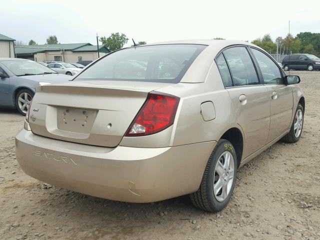 1G8AJ55F76Z164226 - 2006 SATURN ION LEVEL GOLD photo 4