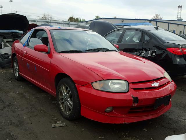 1G1JH12F137316273 - 2003 CHEVROLET CAVALIER L RED photo 1