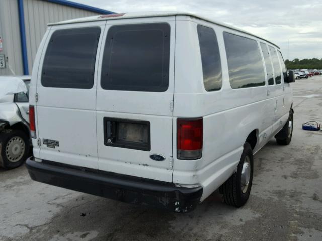 1FBSS31L55HB02212 - 2005 FORD ECONOLINE WHITE photo 4