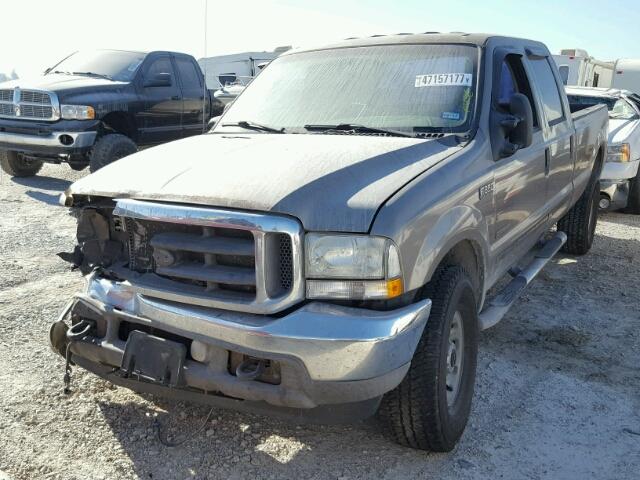 1FTSW31P73EC51965 - 2003 FORD F350 SRW S BEIGE photo 2