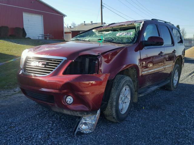 1GKS2AE00BR230951 - 2011 GMC YUKON SLE BURGUNDY photo 2