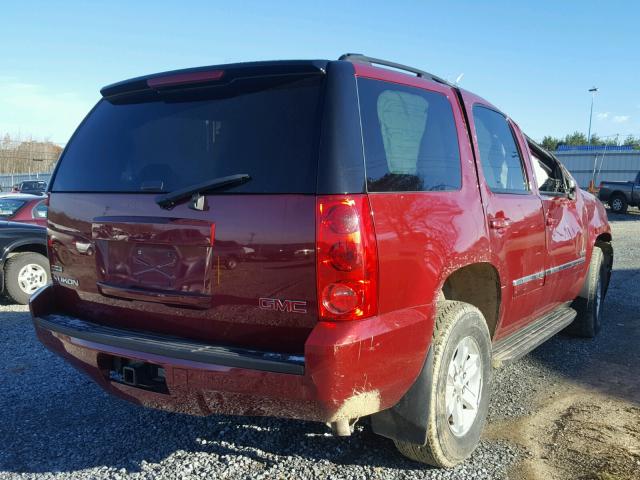 1GKS2AE00BR230951 - 2011 GMC YUKON SLE BURGUNDY photo 4