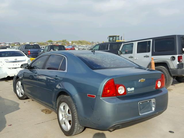 1G1ZG57B69F181535 - 2009 CHEVROLET MALIBU LS GREEN photo 3