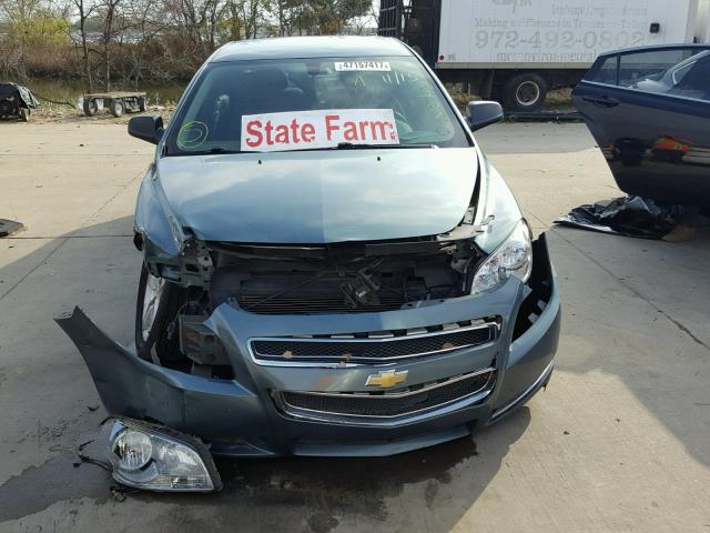 1G1ZG57B69F181535 - 2009 CHEVROLET MALIBU LS GREEN photo 9