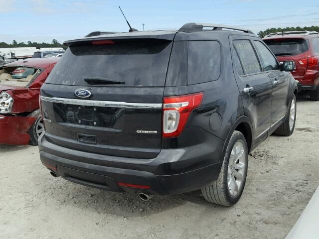 1FM5K7F86FGA76579 - 2015 FORD EXPLORER BLACK photo 4