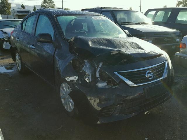 3N1CN7APXDL894569 - 2013 NISSAN VERSA S BLACK photo 1